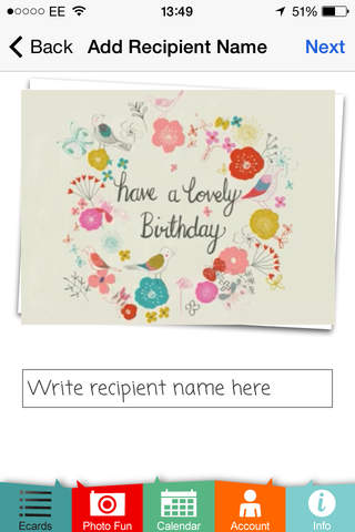 PingSome ecards - personalised and animated cards for Birthday, Valentine's Day and Easter screenshot 2