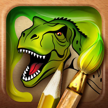 Coloring book. Dinosaurs 教育 App LOGO-APP開箱王
