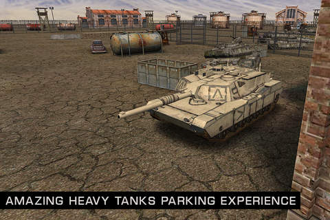 Battle Tank 3D Parking screenshot 2