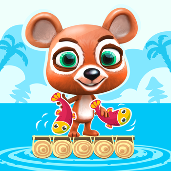 Teddy Bear Jump - Infinite Hunt on Fish Island - Survival Tilt & Run Game LOGO-APP點子