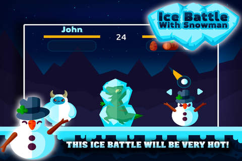 Ice Battle With Snowman PRO screenshot 3