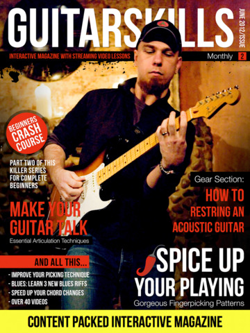 【免費音樂App】Guitar Skills Magazine - The Ultimate Way To Learn How To Play Guitar-APP點子