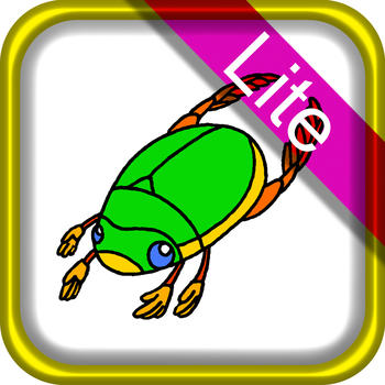 Insect Coloring for Kids Lite : iPhone edition 教育 App LOGO-APP開箱王