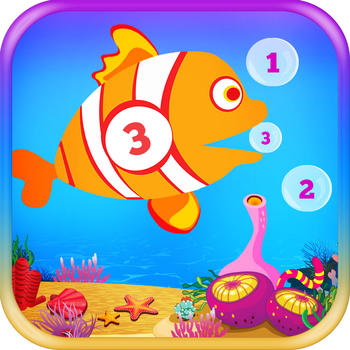 Math Fish Eat Numbers Free LOGO-APP點子