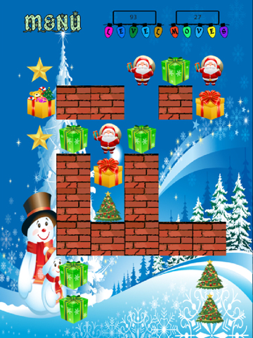 【免費遊戲App】Santa Down The Chimney - Christmas Maze game-APP點子