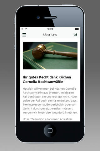 Küchen Cornelia Rechtsanwältin screenshot 2