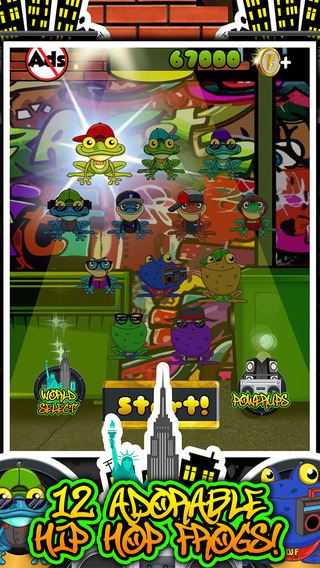 Hip Hop Frog Jump Game PRO
