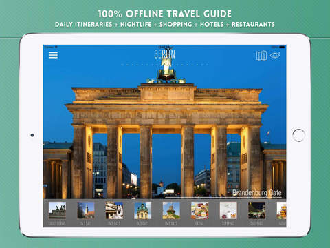 【免費旅遊App】Berlin Travel Guide with Offline City Street and Metro Maps-APP點子