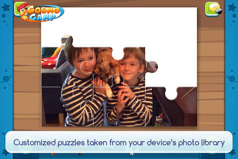 CosmoCamp: Puzzle Game App for Toddlers and Preschoolers screenshot 4