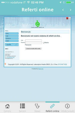 Centro Analisi SIM.O screenshot 4