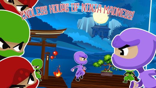 【免費遊戲App】Little Ninja Run - Ninja Hero Warrior Vs. Angry Samurai Figther-APP點子