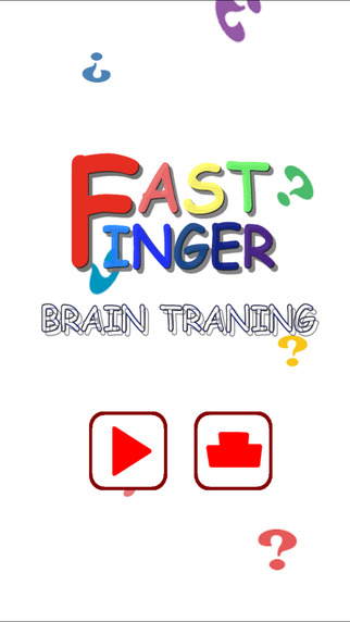 【免費遊戲App】FastFinger - Brain Training-APP點子