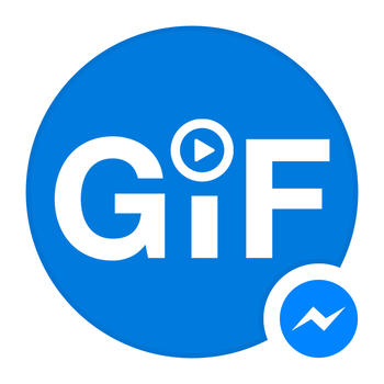 GIF for Messenger LOGO-APP點子