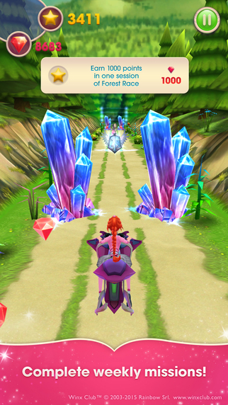 免費下載遊戲APP|Winx Bloomix Quest: magical 3D runner app開箱文|APP開箱王