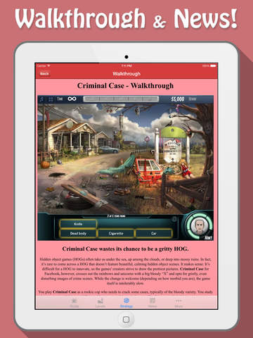 免費下載書籍APP|Guide for Criminal Case - All Level Video,Tips,Walkthrough Guide app開箱文|APP開箱王