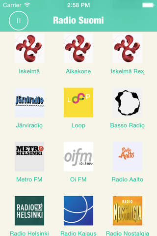 Radios Finland: Finland  Radios include many  Radio Finland, Radio Suomi screenshot 2