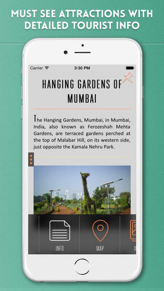 【免費旅遊App】Mumbai Travel Guide with Offline City Street Maps-APP點子