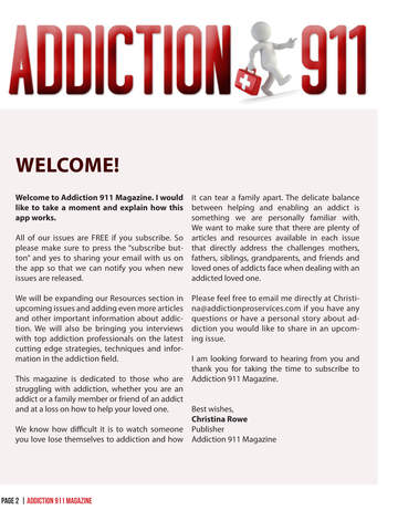 Addiction911Magazine screenshot 2