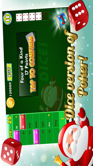 Jolly Christmas Yatzy by Santa - Supreme Roll