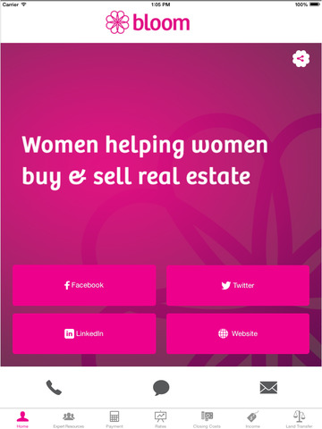 【免費財經App】Bloom Women's Real Estate Network-APP點子