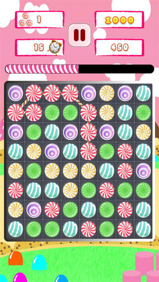 【免費遊戲App】Line Candy Jewel FREE-APP點子