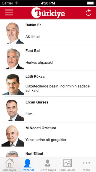 【免費新聞App】Turkiye Gazetesi-APP點子