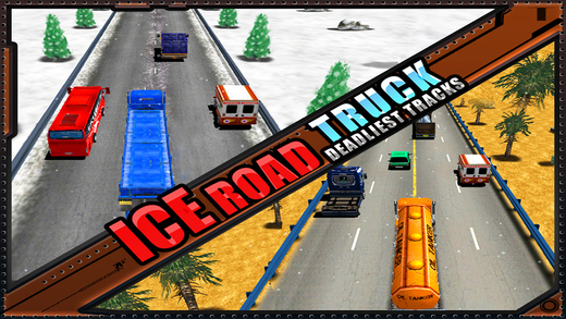 【免費遊戲App】Ice Road Truck Overdrive-APP點子