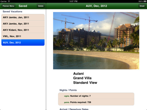 【免費旅遊App】DVC Planner-APP點子