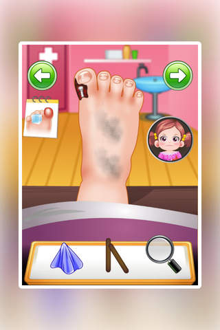 Baby Foot Doctor-Little Kids Game(Crazy Doctor Game/Nail Spa) screenshot 3