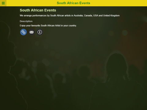 【免費娛樂App】South African Events-APP點子