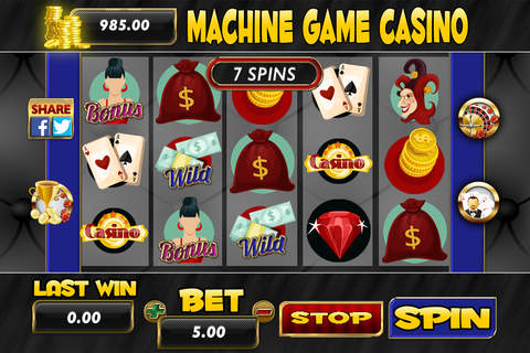 ``````` 2015 ``````` AAA Aaba Machine Game Casino Slots - Roulette - Blackjack 21# screenshot 2