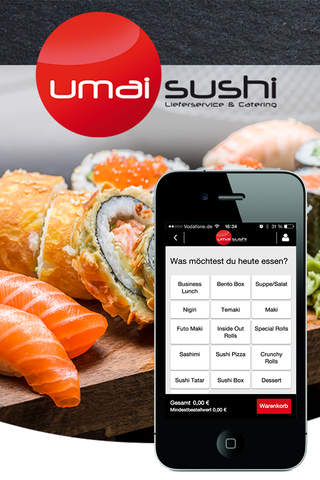 umai sushi screenshot 2