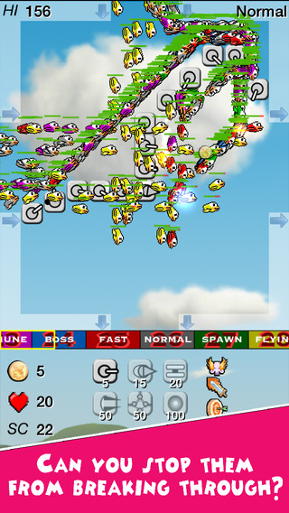 【免費遊戲App】Flappy Desktop Tower Defence Defense TD - Kill Flappy Bird Now-APP點子