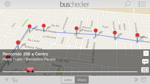 【免費旅遊App】Transantiago Bus Checker - Free Live Bus Times and Route Maps for Santiago, Chile-APP點子