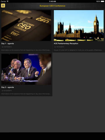 【免費商業App】European CEO Conference-APP點子