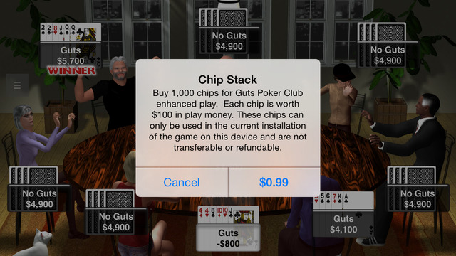 【免費遊戲App】Guts Poker Club-APP點子