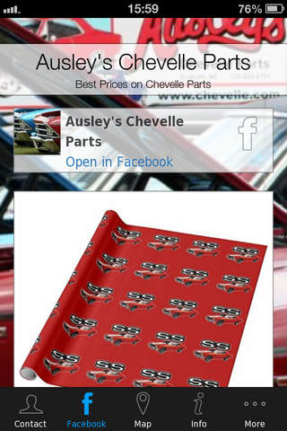 Ausley's Chevelle Parts screenshot 4