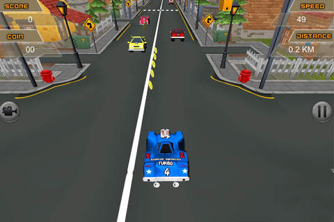 Turbo Racing Sport car Traffic screenshot 2