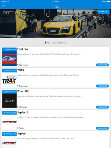 【免費旅遊App】Trak Car Shows-APP點子