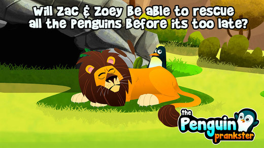 【免費遊戲App】Zac and Zoey - The Penguin Prankster (Premium)-APP點子