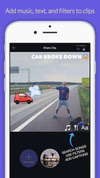 【免費攝影App】Clipter - Create Video Stories with Friends-APP點子