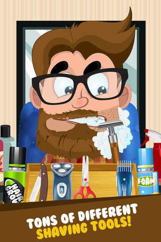 A Hipster Shave Crazy Hair-cut Style Maker screenshot 3