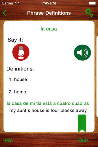 iSabi Spanish P screenshot 3