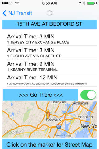 NJ Transit Instant Bus  - Public Transportation Directions and Trip Planner screenshot 3