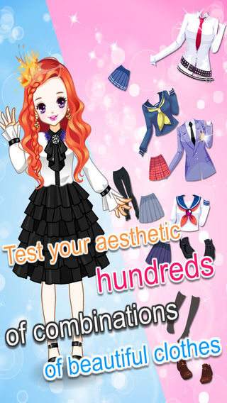 【免費遊戲App】Little Princess Fashion Campus-APP點子