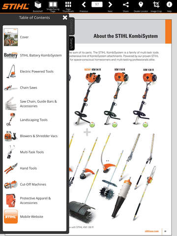 【免費書籍App】STIHL Outdoor Power Tools & Accessories-APP點子