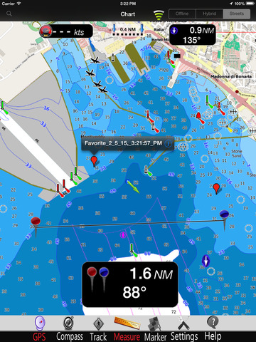 Sardinia GPS Nautical charts pro