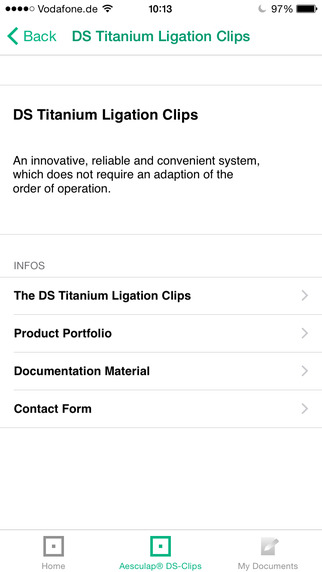 【免費醫療App】Aesculap® DS-Clips-APP點子