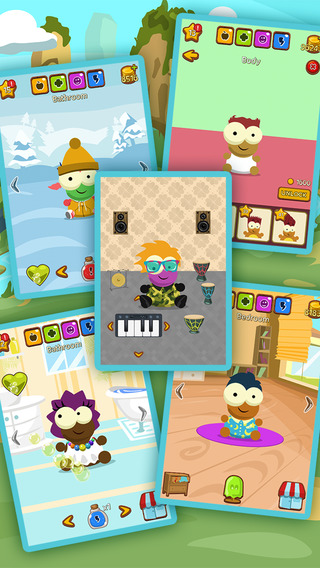 Daily Friend - Virtual pet simulator for kids. Play mini games dress feed and take care of your cute