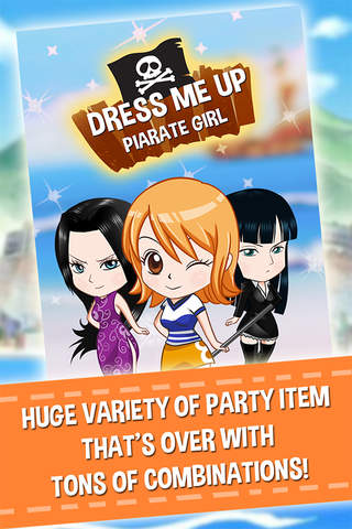 Chibi Character Creator Games for Girls - Cute Anime Dress-Up One Piece Edition screenshot 2